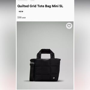 Lululemon Quilted Purse